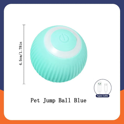 Smart Interactive Dog Toy Ball – USB Rechargeable, Automatic Bouncing Fun for Pets!