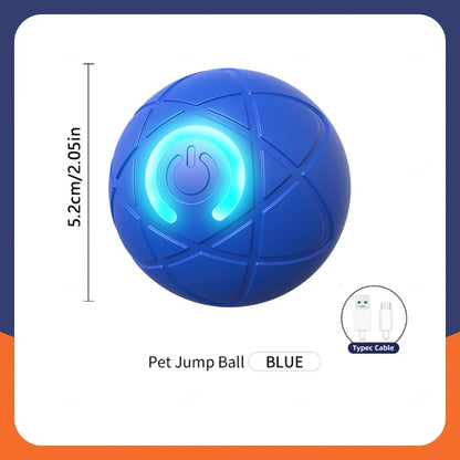 Smart Interactive Dog Toy Ball – USB Rechargeable, Automatic Bouncing Fun for Pets!