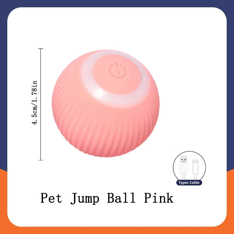 Smart Interactive Dog Toy Ball – USB Rechargeable, Automatic Bouncing Fun for Pets!