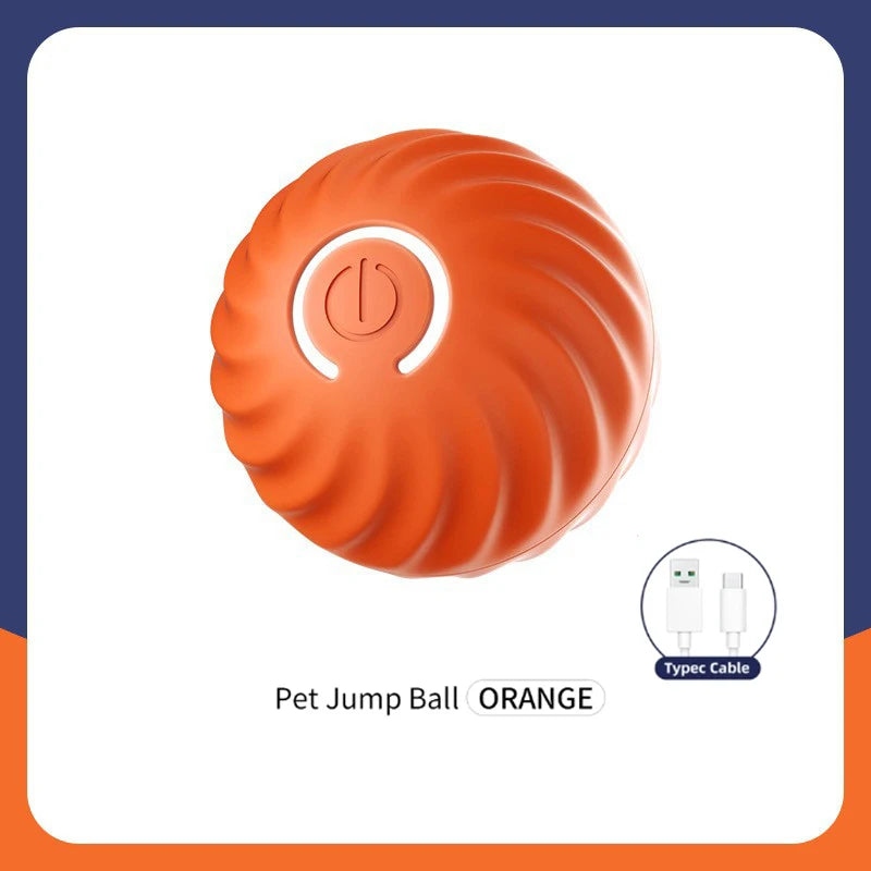 Smart Interactive Dog Toy Ball – USB Rechargeable, Automatic Bouncing Fun for Pets!