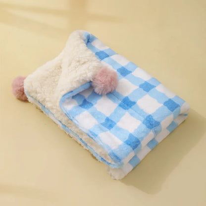 CozyPaws Ultra-Soft Plush Cat Blanket