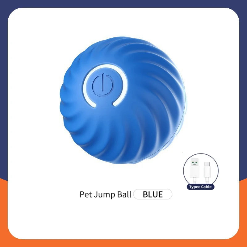 Smart Interactive Dog Toy Ball – USB Rechargeable, Automatic Bouncing Fun for Pets!