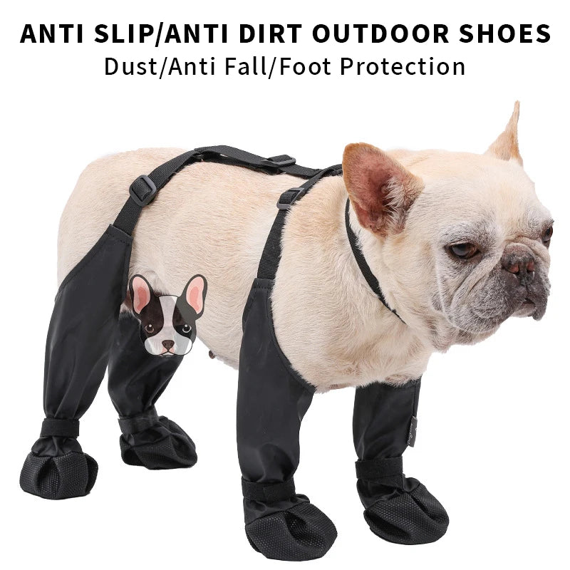 All-Weather Suspended Dog Boots – Ultimate Paw & Leg Protection